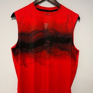 Scuderia Ferrari (Official Ferrari Product) Training Dry-Fit Tank Top